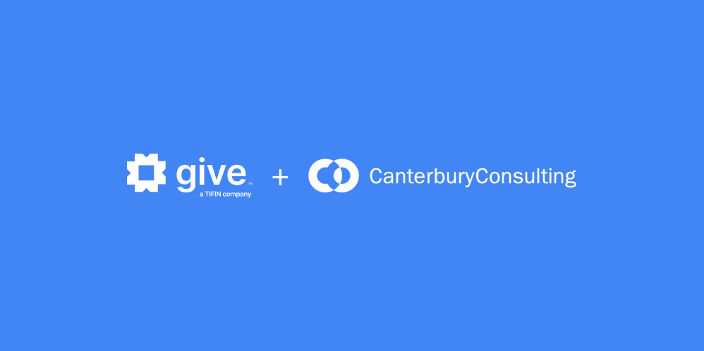 Image for TIFIN Give Works With Canterbury Consulting to Expand Strategic Philanthropic Planning Capabilities