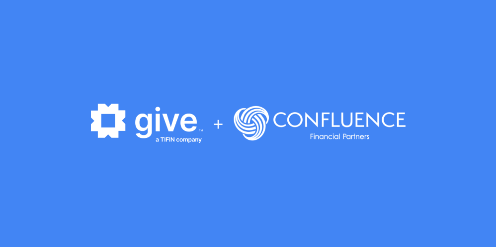 Image for TIFIN Give to Power Donor-Advised Fund Experience for Confluence Financial Partners