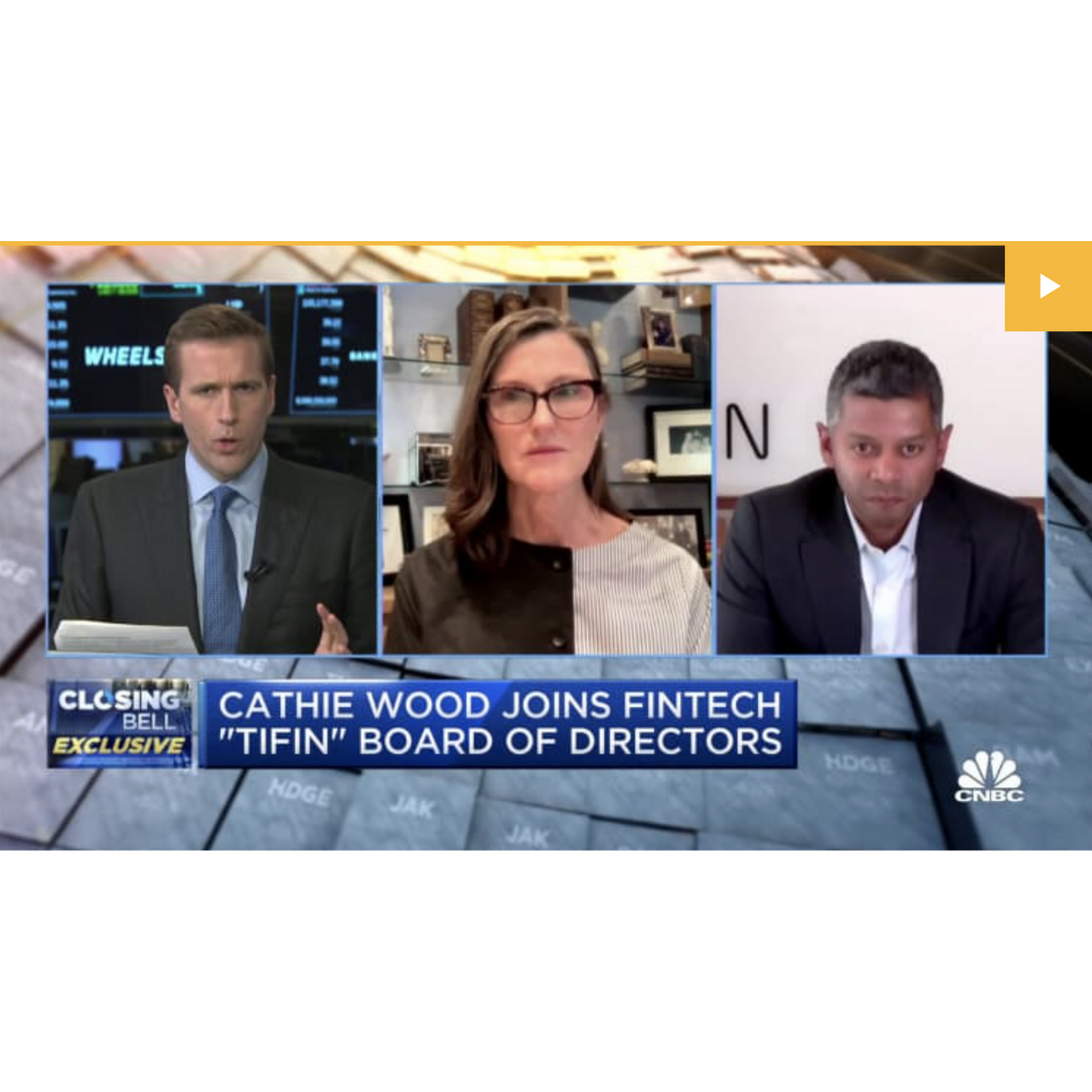 ARK Invest’s Cathie Wood joins the board of FinTech company TIFIN – CNBC’s Closing Bell