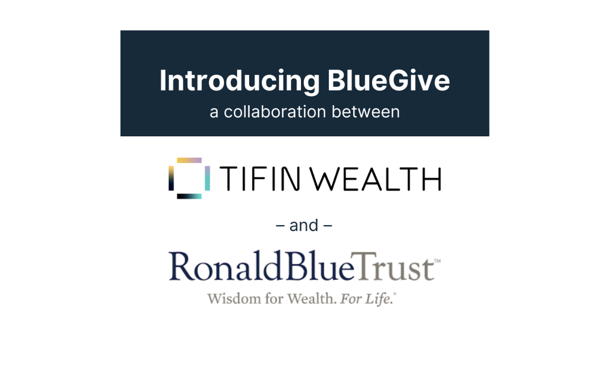 Ronald Blue Trust Partners with TIFIN Wealth to Launch BlueGive Donor-Advised Fund Platform